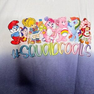 Upcycled women’s crew neck sweatshirt.  Size Large.